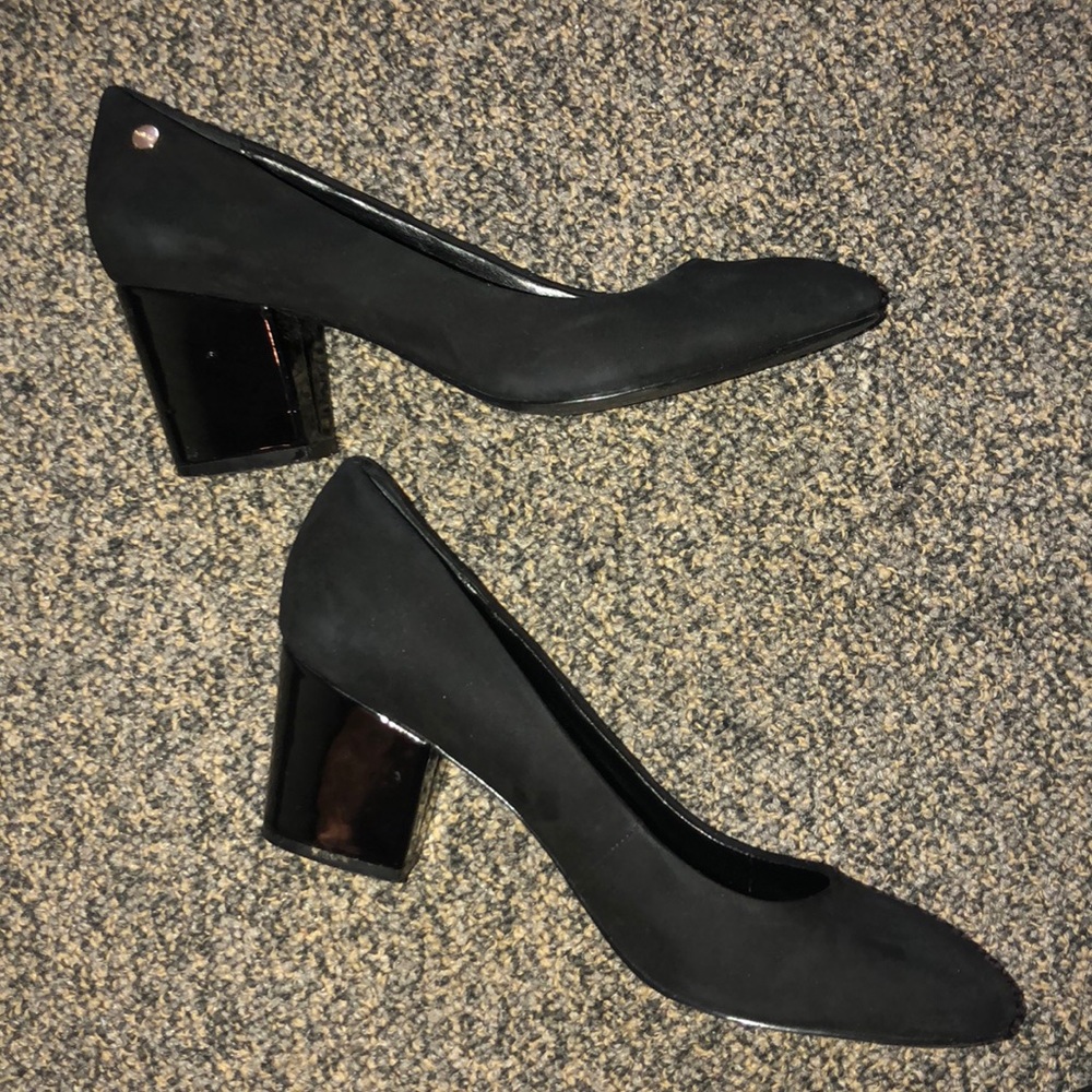Calvin Klein Black Block Heel